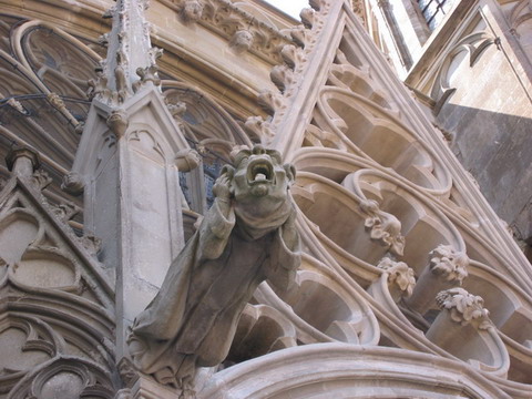 Une gargouille de la basilique Saint Nazaire